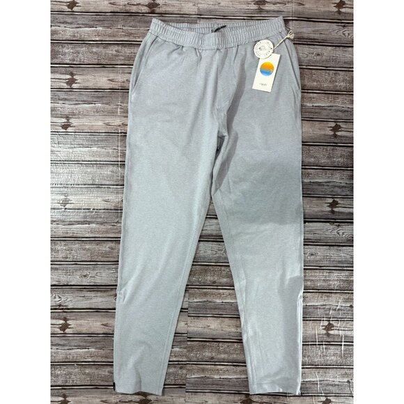 Vuori Sunday Performance Track Pant sz S color platinum heather NWT mspr 108 - Picture 1 of 4